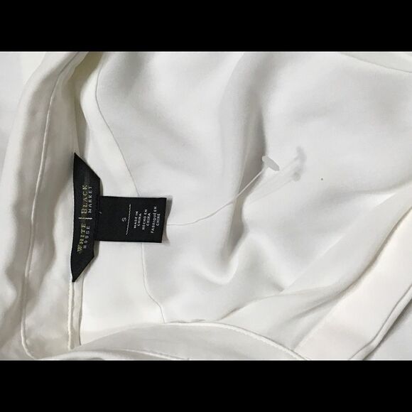 New. WHBM white blouse. NWOT - Picture 5 of 5